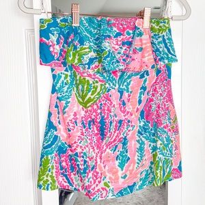 Lilly Pulitzer | S | Wiley Tube Top in Let’s Cha Cha